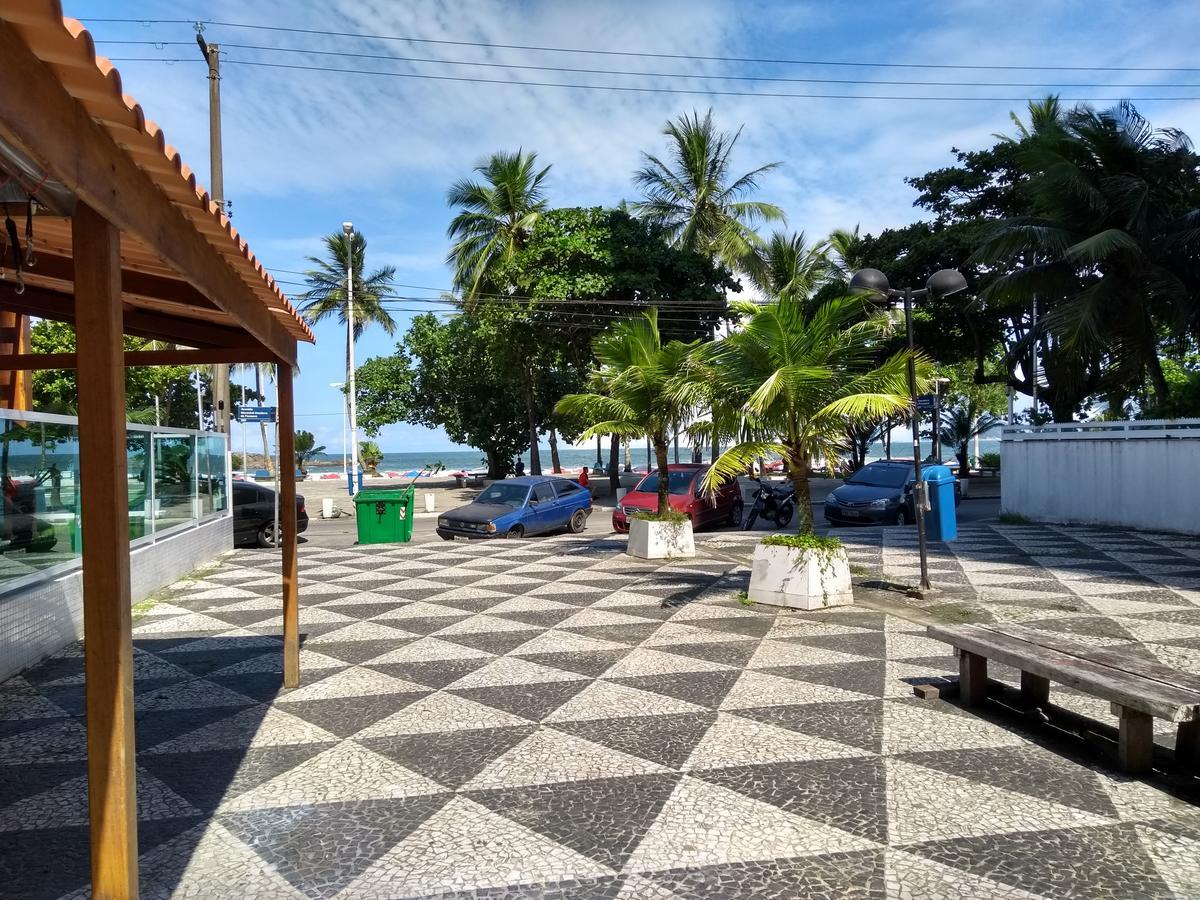 Apto Pe Na Areia Praia Das Pitangueiras - Centro Guaruja Bagian luar foto