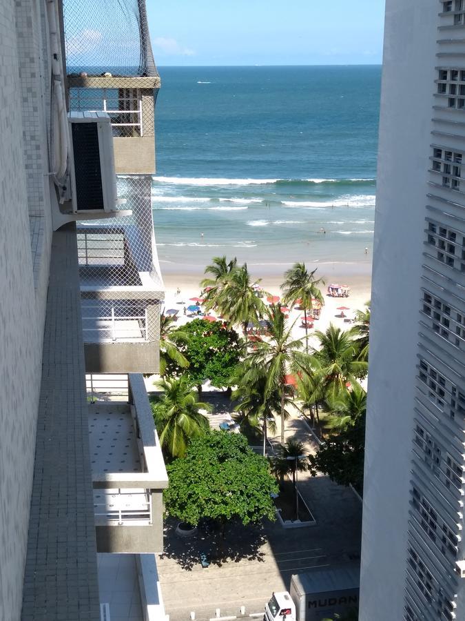 Apto Pe Na Areia Praia Das Pitangueiras - Centro Guaruja Bagian luar foto